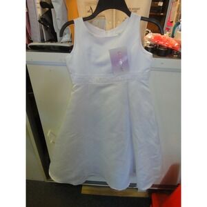 lavender by US angels white comunion flower girl 10 formal dress See description